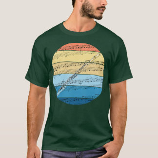 Camiseta Festival de verano de flauta de notación de música