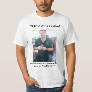Camiseta Festival de vino de BVI RFU