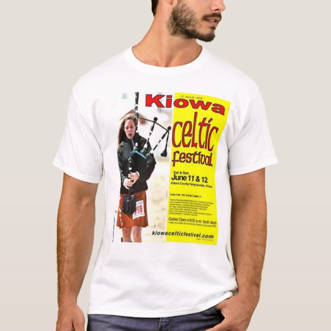 Camiseta Festival del Celtic de Kiowa (Anverso)