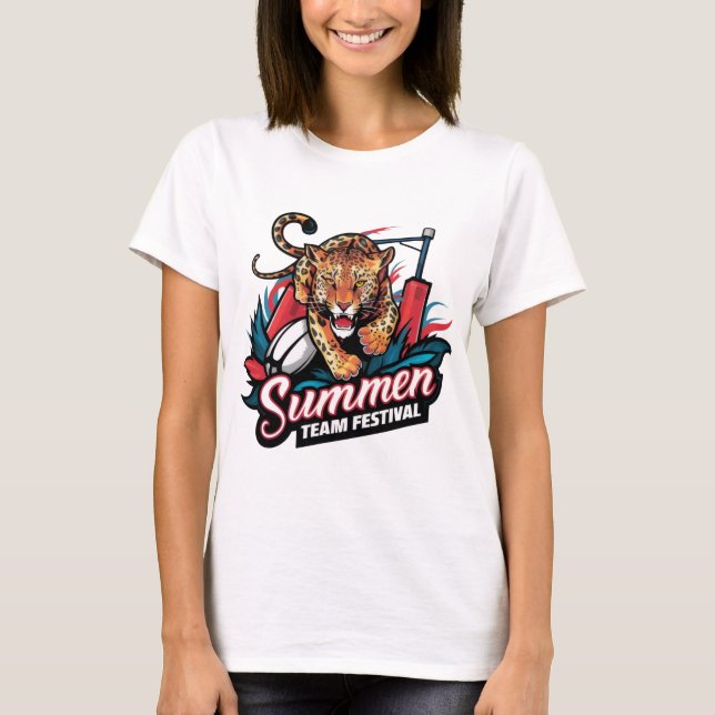 Camiseta Festival del equipo de verano (Anverso)