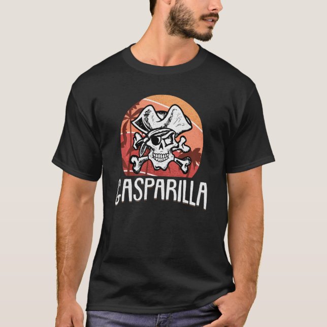 Camiseta Festival del Pirate de Gasparillia Retro Buccaneer (Anverso)