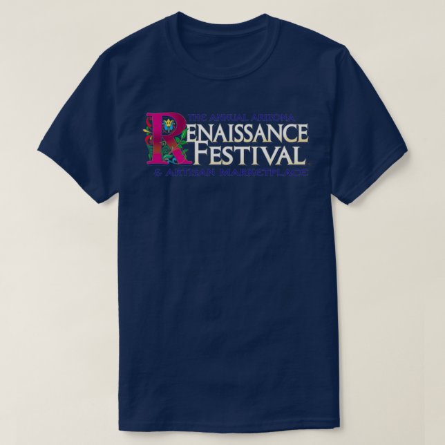 Camiseta Festival del Renacimiento de Arizona (Diseño del anverso)