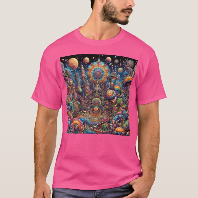 Camiseta Festival Edm Psyche (Anverso)