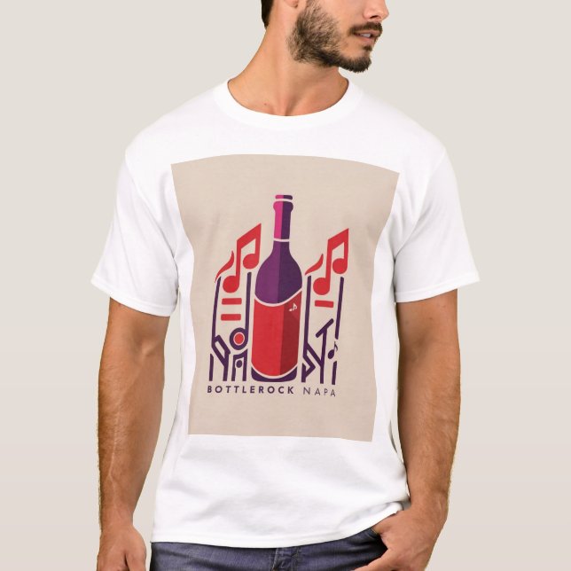 Camiseta Festival Exclusivo BottleRock Napa Valley 2025 (Anverso)