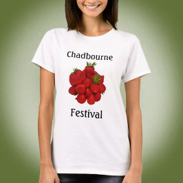 Camiseta Festival Fotográfico de Fresas Rojas