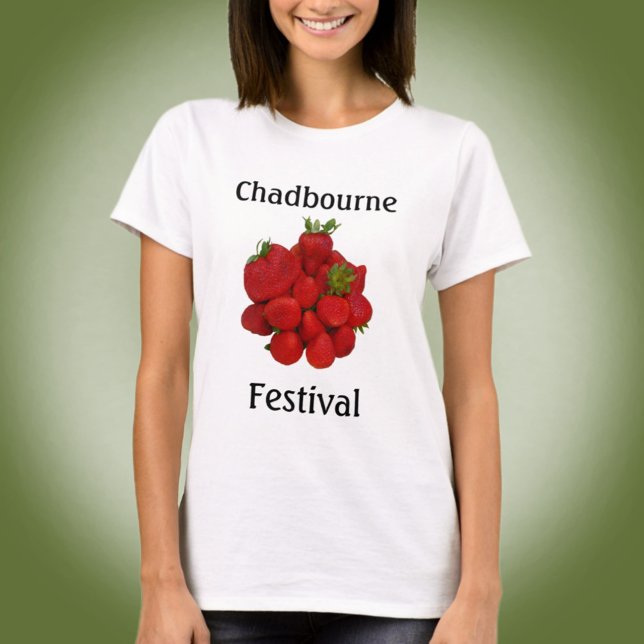 Camiseta Festival Fotográfico de Fresas Rojas (Subido por el creador)