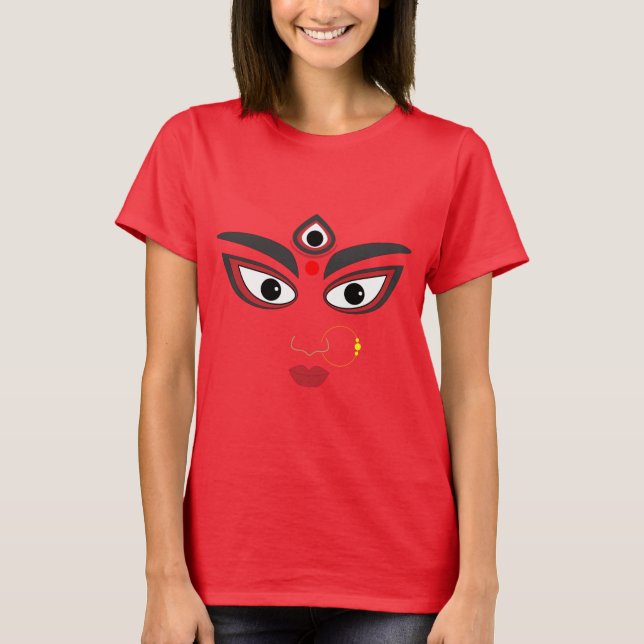 Camiseta Festival indio Durga Puja T-Shirt (Anverso)