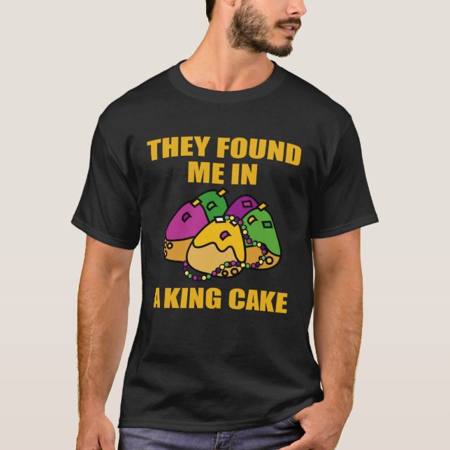 Camiseta Festival King Cake Peace Mardi (Anverso)
