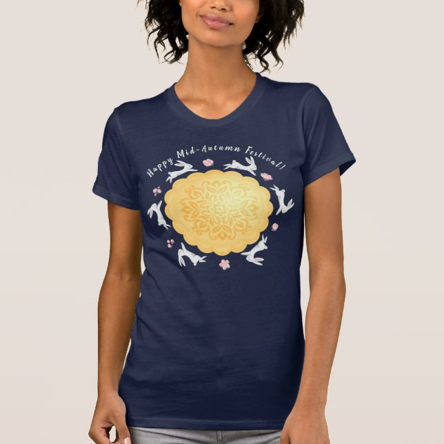 Camiseta Festival Mooncake and Rabbits Moon (Anverso)