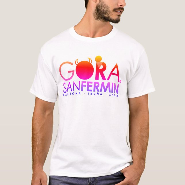 Camiseta Festival of San Fermin Color Edition (Anverso)