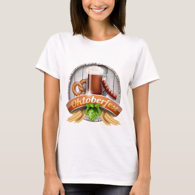 Camiseta festival oktoberfest feliz (Anverso)