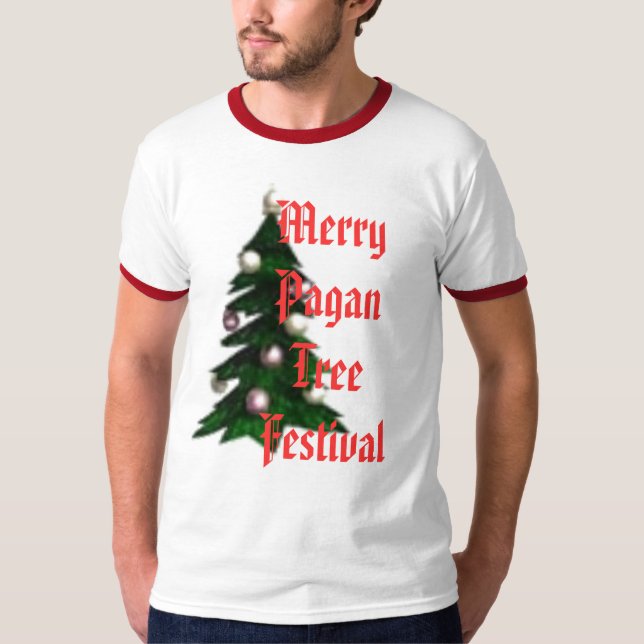 Camiseta Festival pagano del árbol (Anverso)