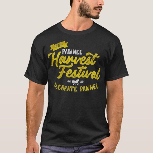 Camiseta Festival Pawnee Harvest (Anverso)