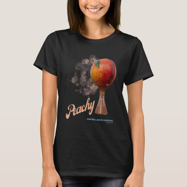 Camiseta Festival Peachoid de Peach Gaffney Sc (Anverso)