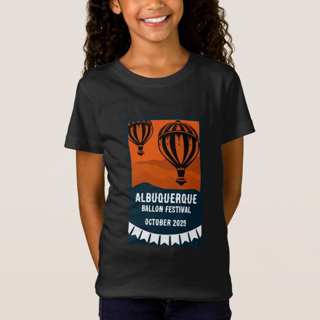 Camiseta Festival piloto de globos aerostáticos (Anverso)