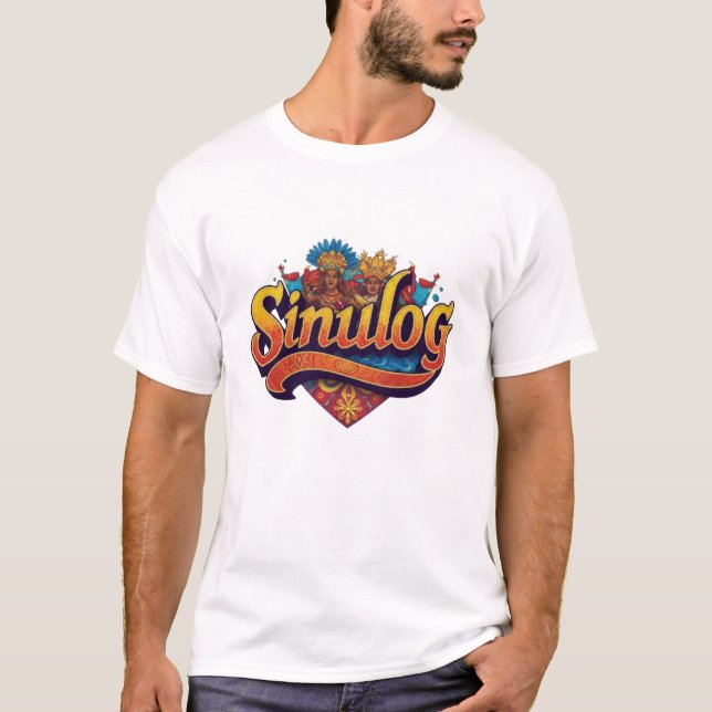 CAMISETA FESTIVAL SINULOG DE LA CIUDAD DE CEBU (Anverso)