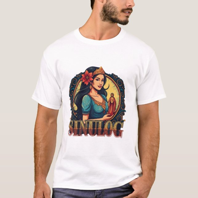 CAMISETA FESTIVAL SINULOG DE LA CIUDAD DE CEBU (Anverso)