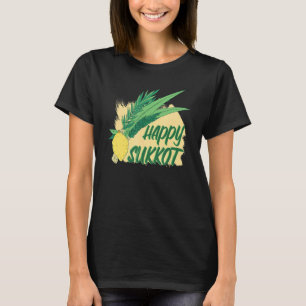 Camiseta Festival Sukkot 4 Especies Sagradas Felices Fiesta