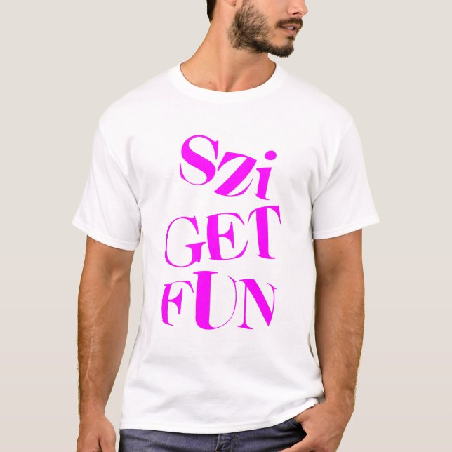Camiseta Festival Sziget agosto Budapest (Anverso)