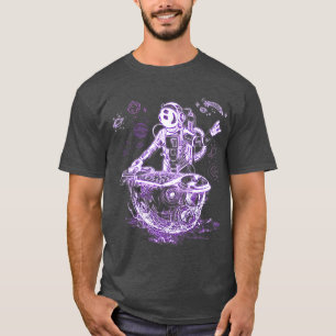 Camiseta Festival Techno EDM de Astronauta Psychedelic Musi