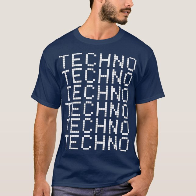 Camiseta Festival Techno Music Raver DJ EDM (Anverso)