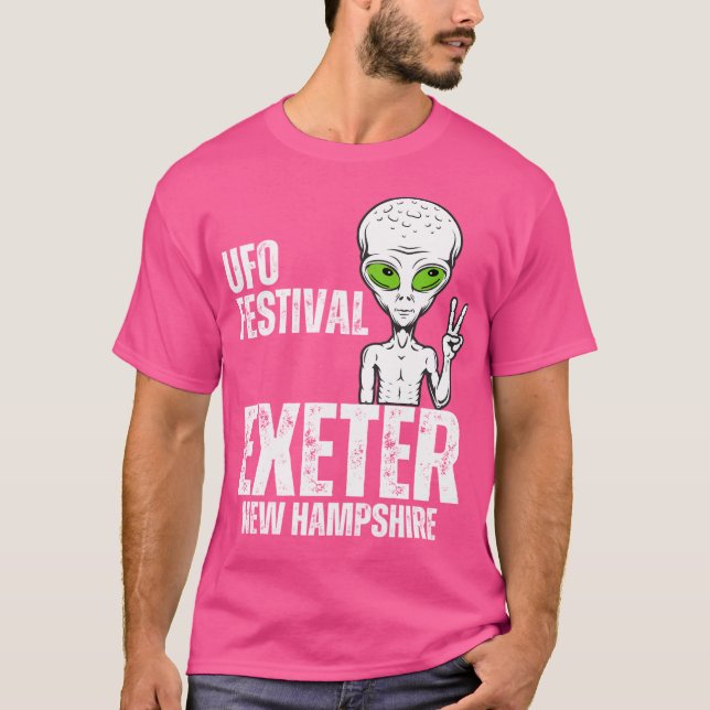 Camiseta Festival Ufo - Exeter New Hampshire (Anverso)
