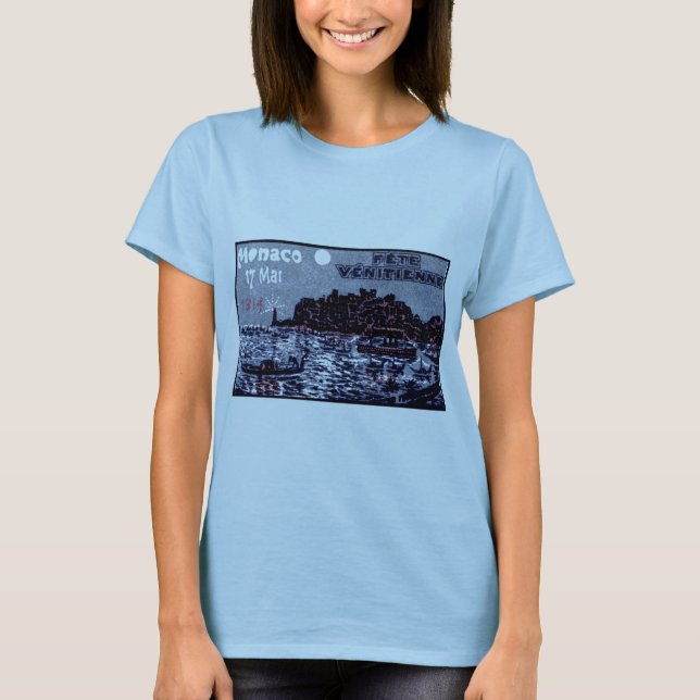Camiseta Festival veneciano de Mónaco de 1914 (Anverso)
