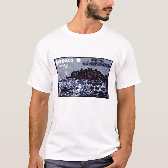 Camiseta Festival veneciano de Mónaco de 1914 (Anverso)