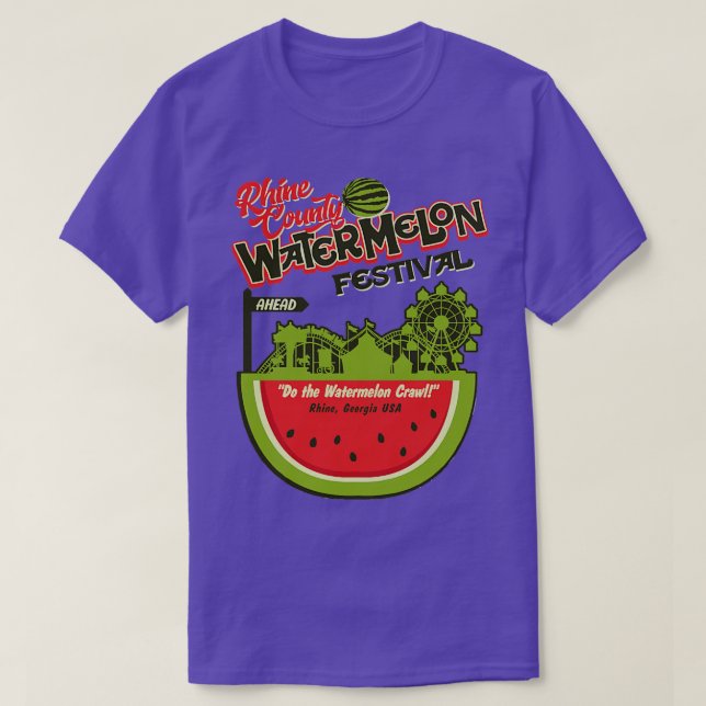 Camiseta Festival Watermelon del Condado de Rhine (Diseño del anverso)