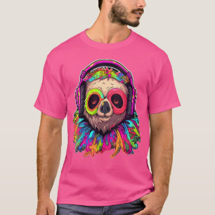 Camiseta Festival Wo Drum Y Bass Dj Sloth Trippy Edm