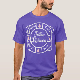 Camiseta Festive Fifeners Classic Crew Tee (Púrpura)