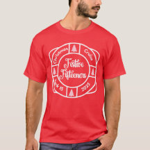 Festive Fifeners Classic Crew Tee (Rojo)