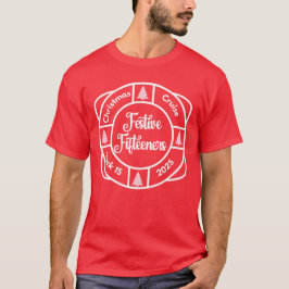 Camiseta Festive Fifeners Classic Crew Tee (Rojo)