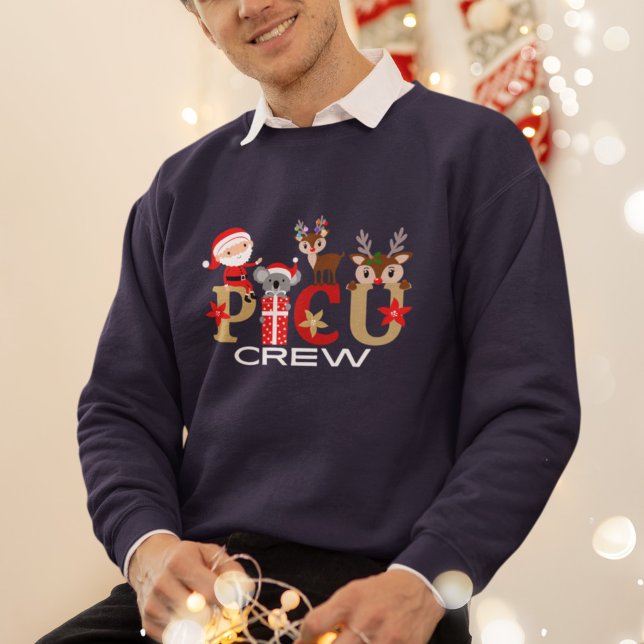 Camiseta Festive PICU Crew Christmas Sweatshirt (Subido por el creador)
