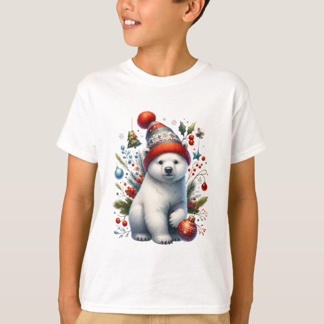 Camiseta Festive Polar Cub (Anverso)