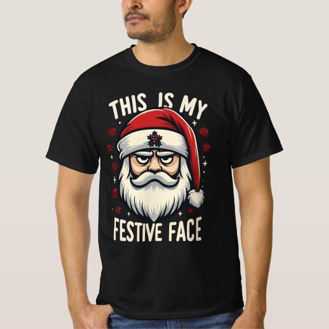 Camiseta Festividad aburrida de Santa Lucía Navidades graci (Anverso)