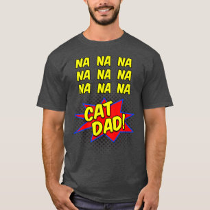 Camiseta Festividad cómica de gato para padres de gatos