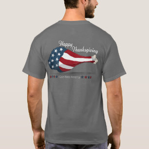 Camiseta Festividad de Acción de Gracias de la Pierna Turca
