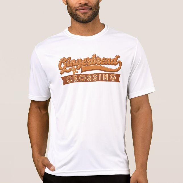 Camiseta Festividad de cruzamiento de pan de jengibre para  (Anverso)
