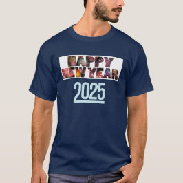 Camiseta "Festividad de fuegos artificiales Feliz Año Nuevo