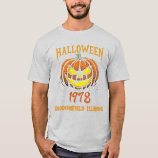 Camiseta Festividad de Halloween 1978 Spooky Myers Pumpkin