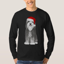 Festividad de los Navidades del perro Collie Santa