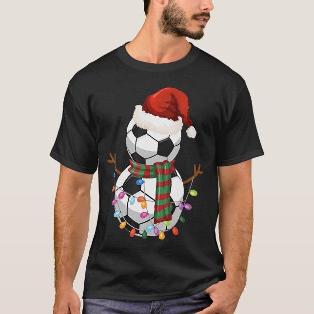 Camiseta Festividad de los Navidades Santa Hat (Anverso)