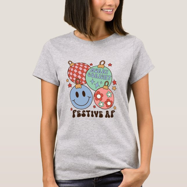 Camiseta Festividad de mora y luminosa AF (Anverso)