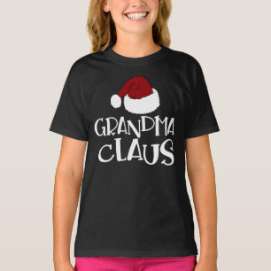 Camiseta Festividad de Navidades de la abuela Claus Cute