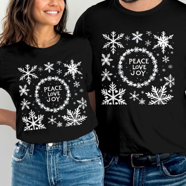 Camiseta Festividad de Navidades de Peace Love Joy (Subido por el creador)