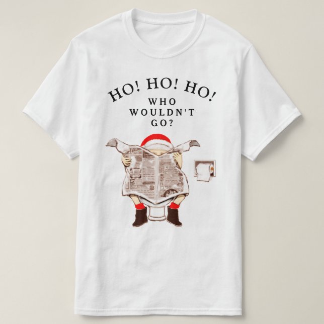 Camiseta Festividad de Navidades divertidos (Diseño del anverso)