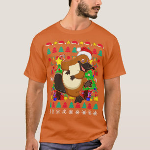 Camiseta Festividad de Platypus Navidades feos navideños