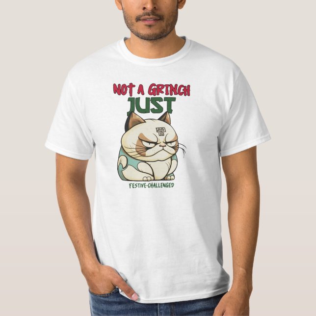 Camiseta Festividad divertida no es sólo una fiesta de Grin (Anverso)
