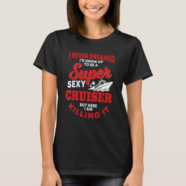 Camiseta Festividad en barco de crucero (Anverso)